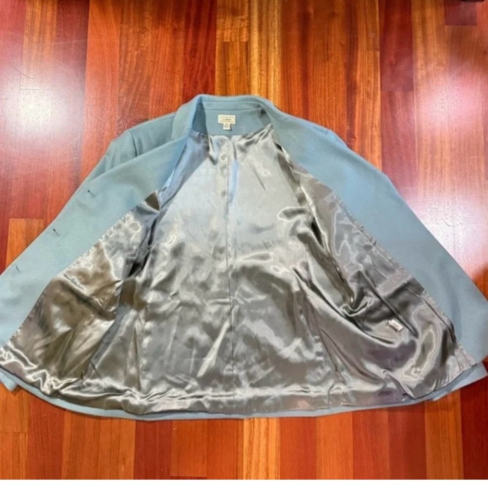 Vintage LL Bean Cashmere Blazer Jacket, Sz 24 - Picture 8 of 8